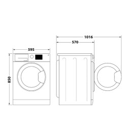 Pralko-suszarka FFWDB864489SVEE 