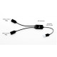 HUB USB-A Cable 2 port (2x USB-A) 
