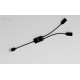 HUB USB-A Cable 2 port (2x USB-A) 