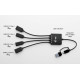 HUB USB-C/USB-A Cable 4 port (2x USB-C 2x USB-A) 