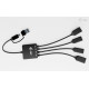 HUB USB-C/USB-A Cable 4 port (2x USB-C 2x USB-A) 