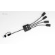 HUB USB-C/USB-A Cable 4 port (2x USB-C 2x USB-A) 