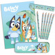 Zestaw piśmienniczy 12 elementów Bluey 
