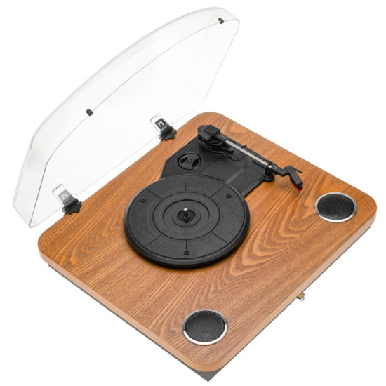 Gramofon AD1914 Wood USB Bluetooth