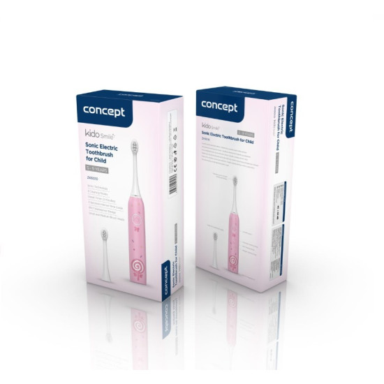 Szczoteczka soniczna Kids KIDO SMILE 5-9 lat różowa ZK6010 