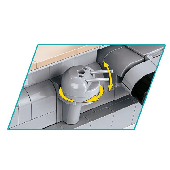 Klocki IJN Akagi Aircraft Carrier 3573 klocków