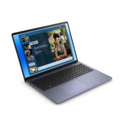 Laptop Dell 16 DC16251 W11P C7-150U/16GB/512GB/16.0 FHD+/Int/FgrPr/WLAN + BT/Backlit Kb/4 Cell/3YPS Midnight Blue