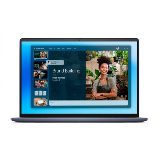 Laptop Dell 16 DC16251 W11P C7-150U/16GB/512GB/16.0 FHD+/Int/FgrPr/WLAN + BT/Backlit Kb/4 Cell/3YPS Midnight Blue