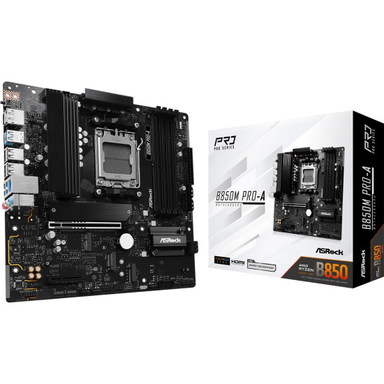 Płyta główna B850M PRO-A AM5 4DDR5 M.2 HDMI/DP mATX 