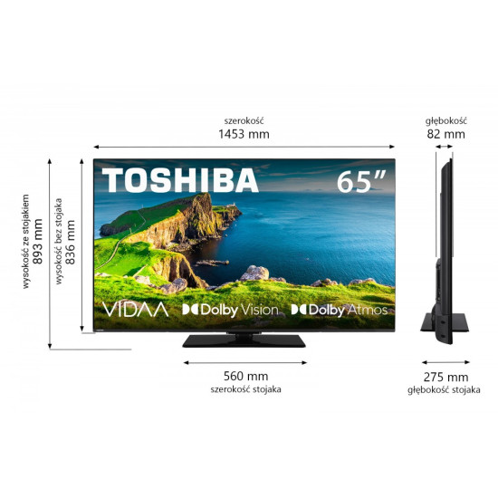 Telewizor LED 65 cali 65UV3F63DG 