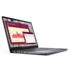 Laptop Dell Pro 14 PC14250 W11P C3 100U/8GB/512GB CL25/14.0 FHD+/INT/FgrPr/FHD/IRCam/Mic/WLAN+BT/BcklKb/3C/3YPS Magnetite color, textured finish