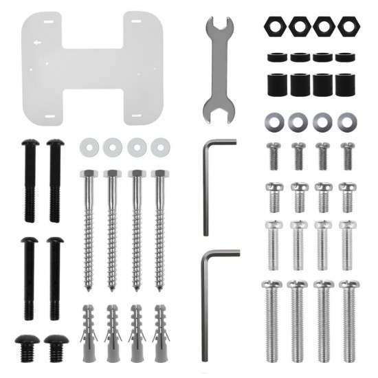 Uchwyt sufitowy dla TV max 60kg, MC-112B                        vesa 600x400