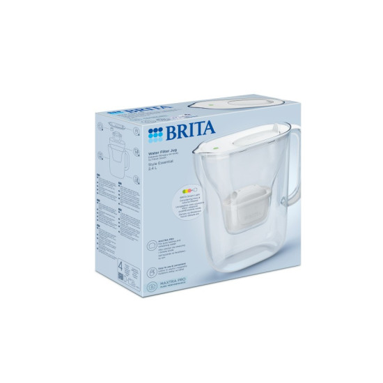Dzbanek filtrujący 2,4l Style Essential biały 