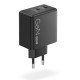 Ładowarka Dual USB-C 65W GaN 40AW065BEU 