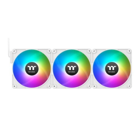 Wentylator - CT120 EX ARGB (3x120mm, PWM, łączenie magnetyczne) Biały
