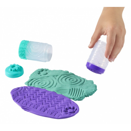 Masa plastyczna Wonder Factory Never Dry Dough fioletowy, turkusowy