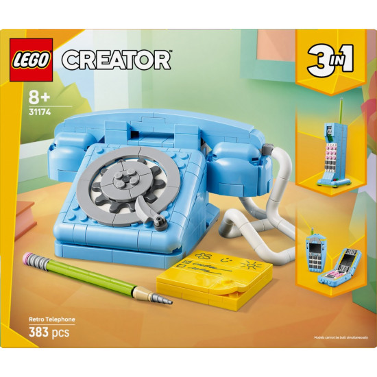 Klocki Creator 31174 Telefon w stylu retro 
