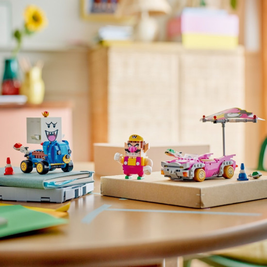 Klocki Super Mario 72038 Mario Kart - Wario i King Boo 