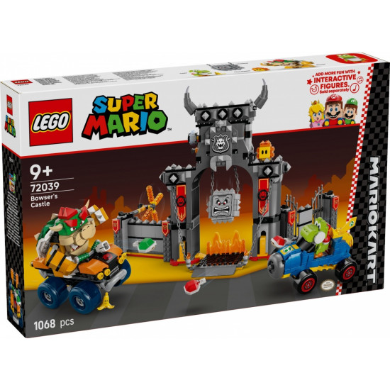 Klocki Super Mario 72039 Mario Kart Bowser i jego zamek 