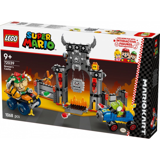 Klocki Super Mario 72039 Mario Kart Bowser i jego zamek 