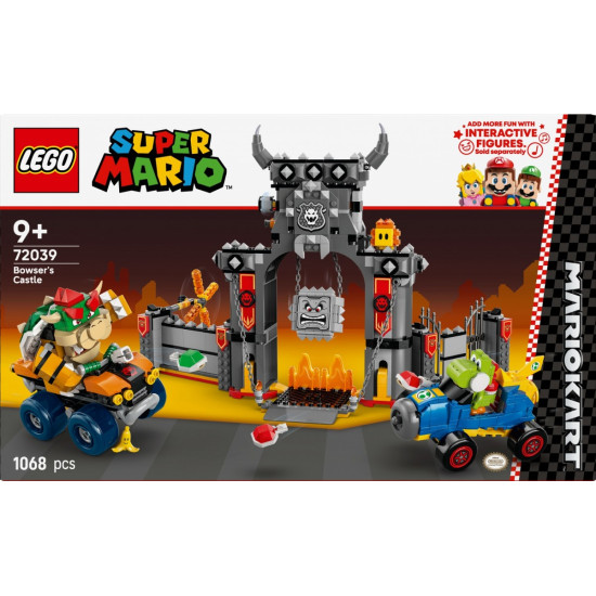 Klocki Super Mario 72039 Mario Kart Bowser i jego zamek 