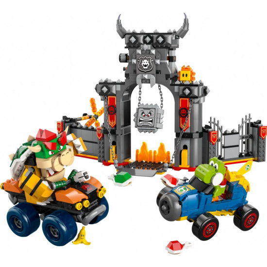 Klocki Super Mario 72039 Mario Kart Bowser i jego zamek 