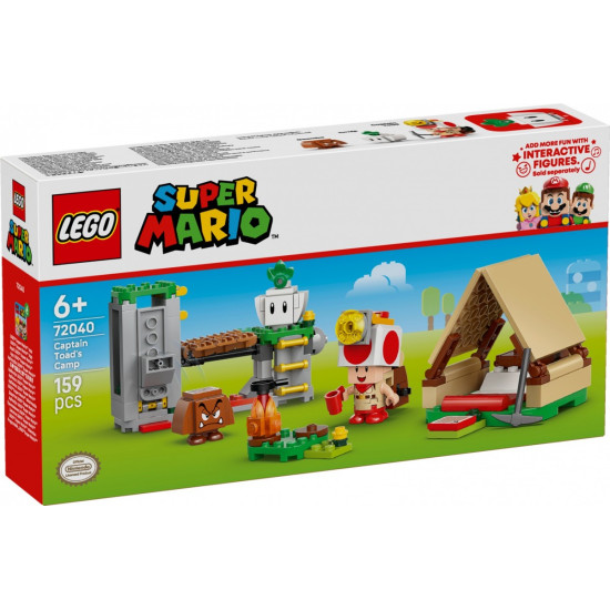 Klocki Super Mario 72040 Captain Toad i obóz 