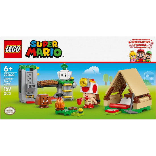 Klocki Super Mario 72040 Captain Toad i obóz 