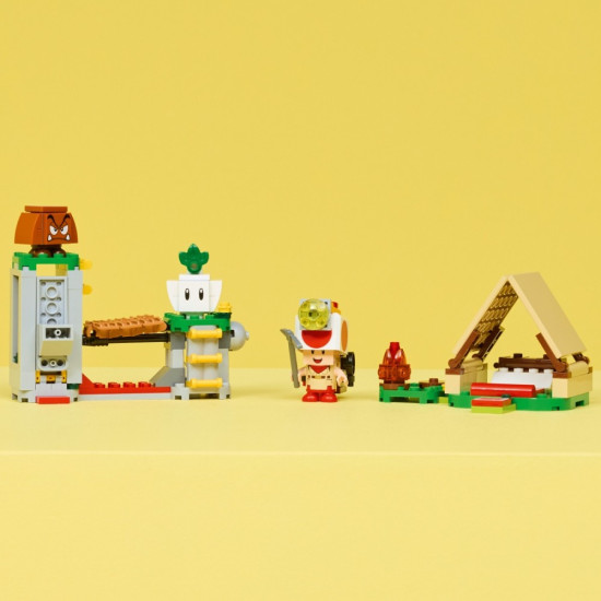 Klocki Super Mario 72040 Captain Toad i obóz 