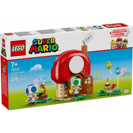 Klocki Super Mario 72041 Toad i domówka 