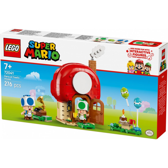 Klocki Super Mario 72041 Toad i domówka 