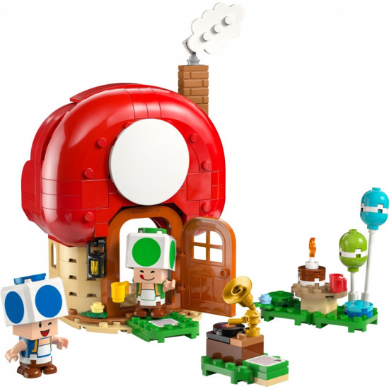 Klocki Super Mario 72041 Toad i domówka 