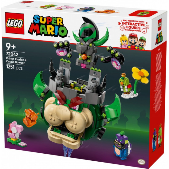 Klocki Super Mario 72042 Prince Florian i Castle Bowser 