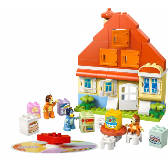 Klocki DUPLO Bluey 10459 Dom rodzinny Blue z grą pamięciową 