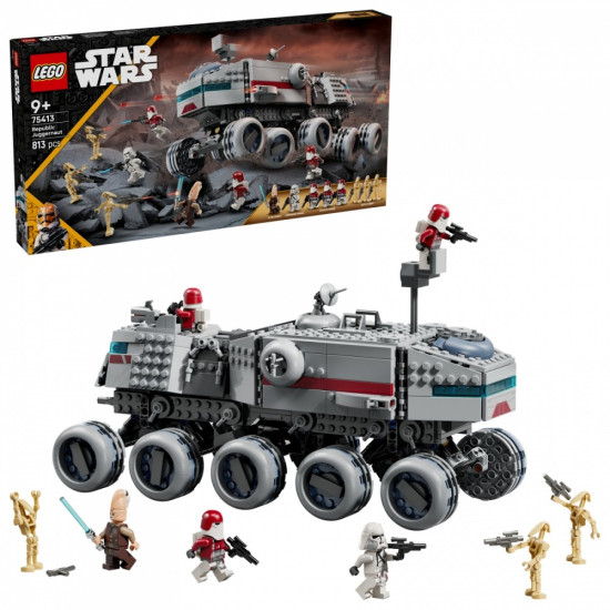 Klocki Star Wars 75413 Czołg Republiki Juggernaut 