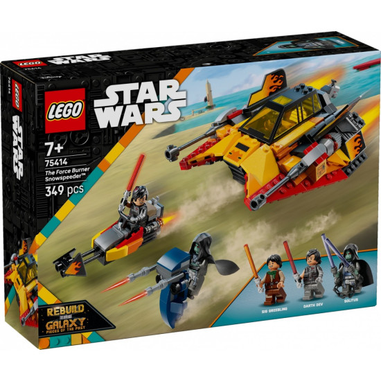 Klocki Star Wars 75414 Płomienny śmigacz śnieżny 