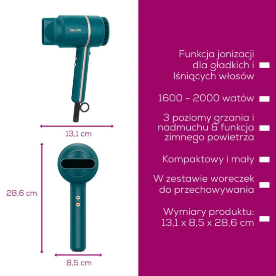 Suszarka do włosów HC35 Ocean