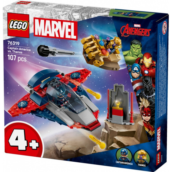 Klocki Super Heroes 76319 Kapitan Ameryka kontra Thanos 
