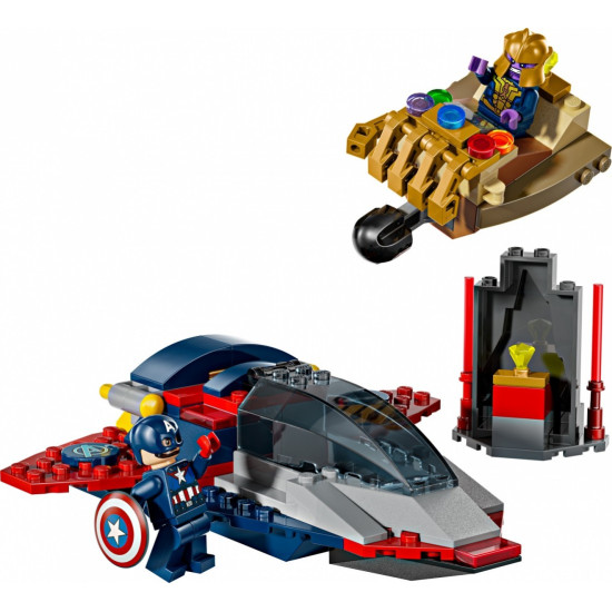 Klocki Super Heroes 76319 Kapitan Ameryka kontra Thanos 
