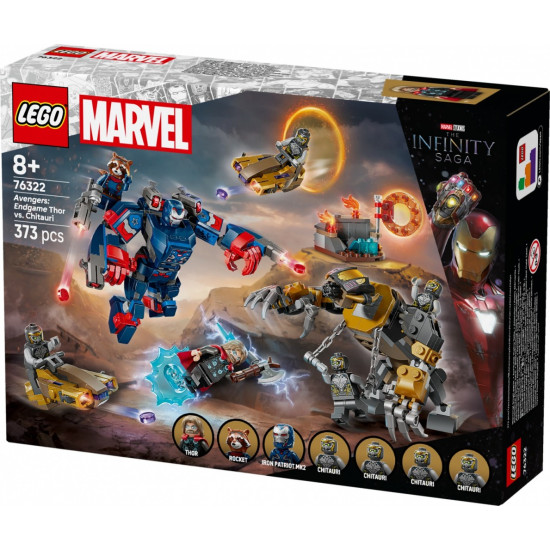 Klocki Super Heroes 76322 Avengers: Koniec gry Thor kontra Chitauri 
