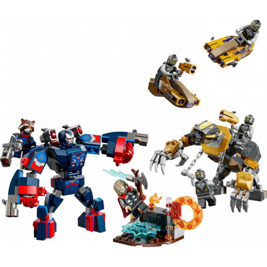 Klocki Super Heroes 76322 Avengers: Koniec gry Thor kontra Chitauri 