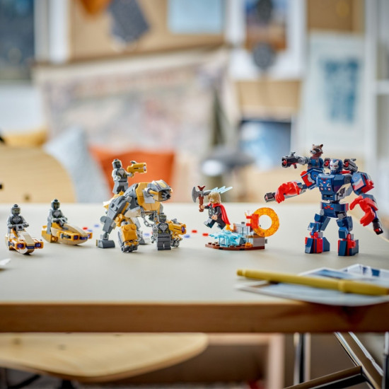 Klocki Super Heroes 76322 Avengers: Koniec gry Thor kontra Chitauri 