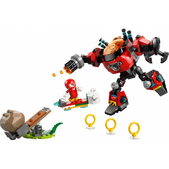Klocki Sonic 77005 Knuckles kontra Dr. Eggman w mechu Egg Crusher 