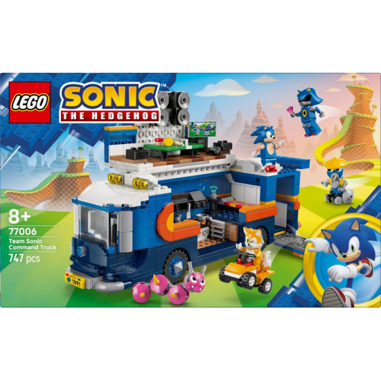 Klocki Sonic 77006 Sonic i pojazd do zadań specjalnych 