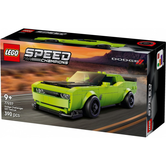 Klocki Speed Champions 77237 Samochód sportowy Dodge Challenger   SRT Hellcat 