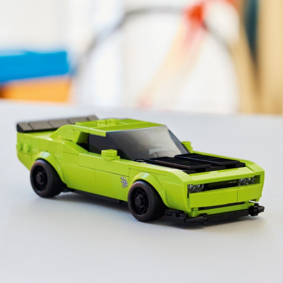 Klocki Speed Champions 77237 Samochód sportowy Dodge Challenger   SRT Hellcat 