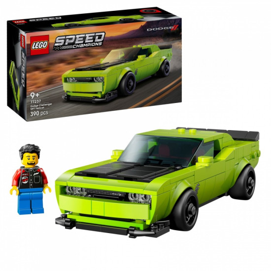 Klocki Speed Champions 77237 Samochód sportowy Dodge Challenger   SRT Hellcat 