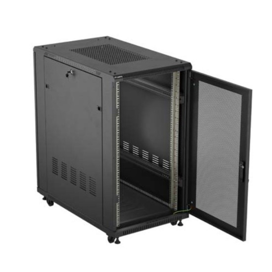 Szafa instalacyjna rack stojąca 19