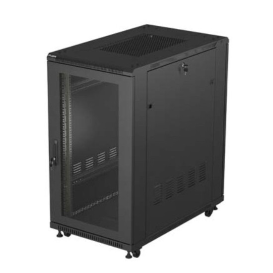 Szafa instalacyjna rack stojąca 19