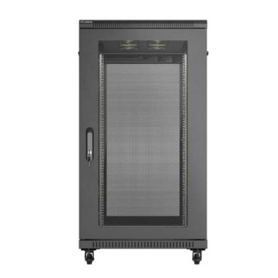 Szafa instalacyjna rack stojąca 19